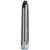 Серебристый классический вибратор CLASSIC SILVER LARGE - 20 см.