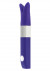 Фиолетовый мини-вибратор TRAVEL G-SENSE - 11 см. 