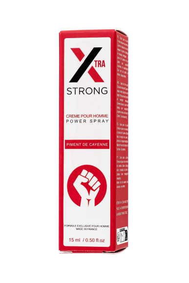 Стимулирующий спрей для мужчин Xtra Strong - 15 мл. Стимулирующий спрей для мужчин Xtra Strong - 15 мл.