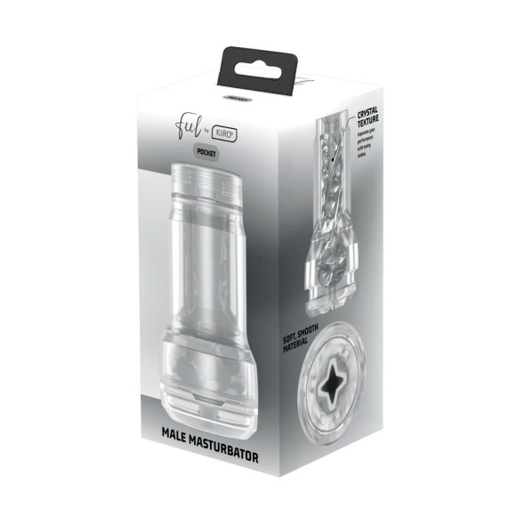 Мастурбатор Feel Pocket Stroker Crystal Мастурбатор Feel Pocket Stroker Crystal