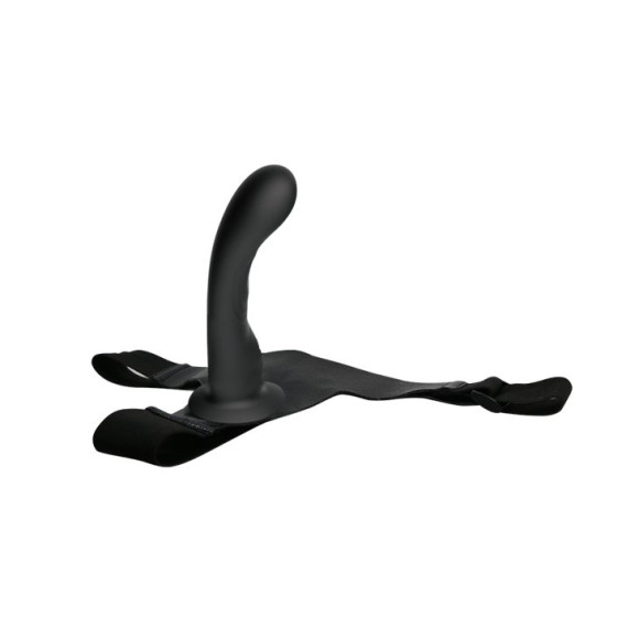 Страпон с изогнутой головкой Ultra Harness Curvy Dildo - 15,8 см. Страпон с изогнутой головкой Ultra Harness Curvy Dildo - 15,8 см.