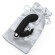 Черный вибратор с клиторальным отростком Greedy Girl Mini Rabbit Vibrator - 14 см. Черный вибратор с клиторальным отростком Greedy Girl Mini Rabbit Vibrator - 14 см.
