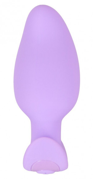 Сиреневая анальная пробка с вибрацией Cuties Vibrating Mini Butt Plug - 8 см. Сиреневая анальная пробка с вибрацией Cuties Vibrating Mini Butt Plug - 8 см.