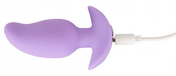 Сиреневая анальная пробка с вибрацией Cuties Vibrating Mini Butt Plug - 8 см. Сиреневая анальная пробка с вибрацией Cuties Vibrating Mini Butt Plug - 8 см.