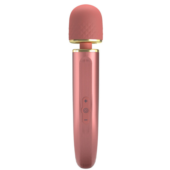 Персиковый жезловый вибратор Power Wand - 29 см. Персиковый жезловый вибратор Power Wand - 29 см.