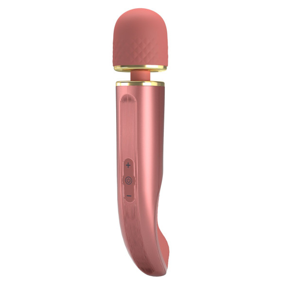 Персиковый жезловый вибратор Power Wand - 29 см. Персиковый жезловый вибратор Power Wand - 29 см.
