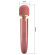 Персиковый жезловый вибратор Power Wand - 29 см. Персиковый жезловый вибратор Power Wand - 29 см.