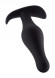 Чёрная анальная пробка Butt Plug with Handle Medium - 12,6 см. Чёрная анальная пробка Butt Plug with Handle Medium - 12,6 см.
