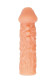 Телесная закрытая насадка с шершавой головкой Cock Sleeve 007 Size L - 17,6 см. Телесная закрытая насадка с шершавой головкой Cock Sleeve 007 Size L - 17,6 см.