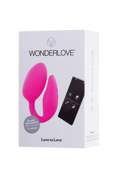 Розовый стимулятор Wonderlove Розовый стимулятор Wonderlove