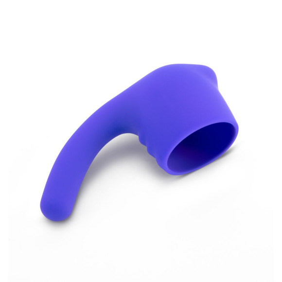 Фиолетовая насадка для wand-вибромассажера Deluxe Silicone G-Spot Wand Attachment Фиолетовая насадка для wand-вибромассажера Deluxe Silicone G-Spot Wand Attachment
