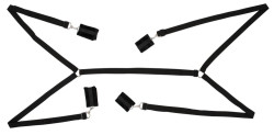 Набор для фиксации на кровати Bed Shackles Набор для фиксации на кровати Bed Shackles