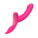 Розовый поясной вибратор с пультом ДУ Розовый поясной вибратор с пультом ДУ