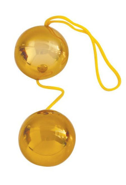 Золотистые вагинальные шарики Balls Золотистые вагинальные шарики Balls