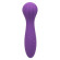 Фиолетовый вибромассажер Stella Liquid Silicone “O” Wand - 17,75 см. Фиолетовый вибромассажер Stella Liquid Silicone “O” Wand - 17,75 см.