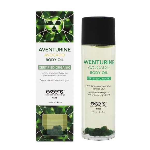 Органическое массажное масло AVENTURINE AVOCADO - 100 мл. Органическое массажное масло AVENTURINE AVOCADO - 100 мл.
