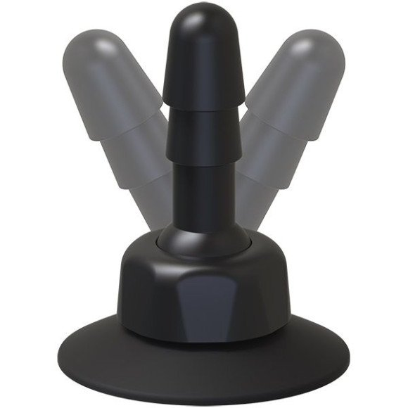 Плаг с присоской для фиксации насадок Deluxe 360° Swivel Suction Cup Plug Плаг с присоской для фиксации насадок Deluxe 360° Swivel Suction Cup Plug