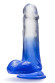 Синий фаллоимитатор Stella Blue - 16,5 см. Синий фаллоимитатор Stella Blue - 16,5 см.