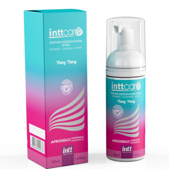 Очищающая пенка для интимной гигиены Intt Care Ylang Ylang - 50 мл. Очищающая пенка для интимной гигиены Intt Care Ylang Ylang - 50 мл.