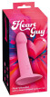 Розовый вибростимулятор на присоске Heart Guy - 19 см. Розовый вибростимулятор на присоске Heart Guy - 19 см.