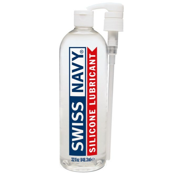 Лубрикант на силиконовой основе Swiss Navy Silicone Based Lube - 946,3 мл. Лубрикант на силиконовой основе Swiss Navy Silicone Based Lube - 946,3 мл.