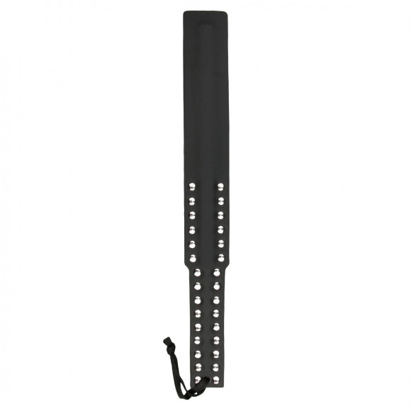 Черная шлепалка Spanking Paddle - 45 см. Черная шлепалка Spanking Paddle - 45 см.
