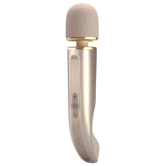 Бежевый жезловый вибратор Power Wand - 29 см. Бежевый жезловый вибратор Power Wand - 29 см.