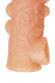 Телесная закрытая насадка с шишечками Cock Sleeve 008 Size M - 15,6 см. Телесная закрытая насадка с шишечками Cock Sleeve 008 Size M - 15,6 см.