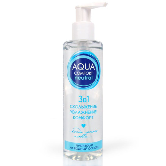 Лубрикант на водной основе Aqua Comfort Neutral - 195 гр. Лубрикант на водной основе Aqua Comfort Neutral - 195 гр.