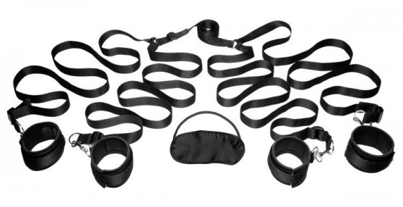 Бондаж для фиксации на кровати Frisky Bedroom Restraint Kit Бондаж для фиксации на кровати Frisky Bedroom Restraint Kit