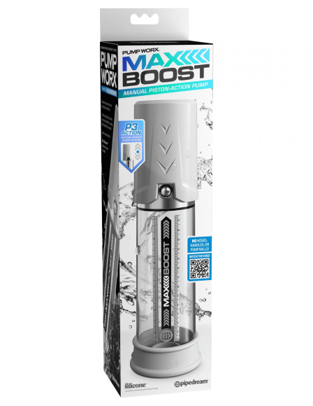 Белая вакуумная помпа Max Boost Белая вакуумная помпа Max Boost