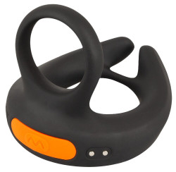 Черный вибростимулятор мошонки RC Scrotum Stimulator with Vibration Черный вибростимулятор мошонки RC Scrotum Stimulator with Vibration