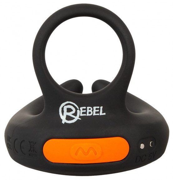 Черный вибростимулятор мошонки RC Scrotum Stimulator with Vibration Черный вибростимулятор мошонки RC Scrotum Stimulator with Vibration