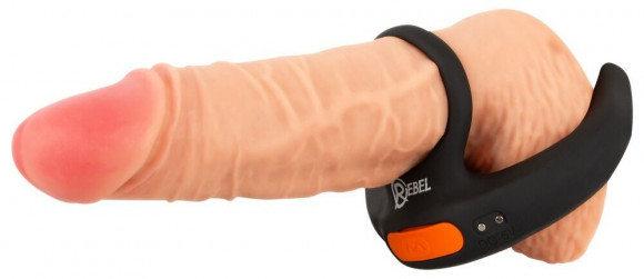 Черный вибростимулятор мошонки RC Scrotum Stimulator with Vibration Черный вибростимулятор мошонки RC Scrotum Stimulator with Vibration