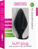 Чёрная анальная пробка Butt Plug with Handle Small Чёрная анальная пробка Butt Plug with Handle Small