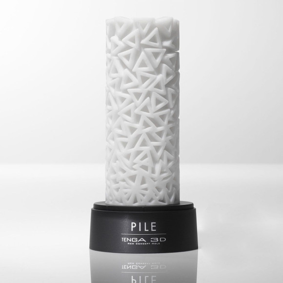 Белый 3D мастурбатор PILE Белый 3D мастурбатор PILE