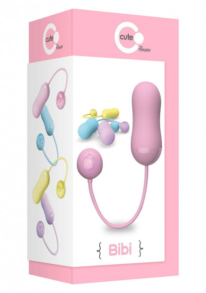 Розовое виброяйцо BIBI REMOTE EGG Розовое виброяйцо BIBI REMOTE EGG