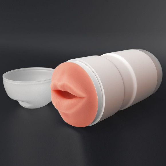 Мастурбатор-ротик с вибрацией Sex In A Can Mouth Lotus Tunnel Мастурбатор-ротик с вибрацией Sex In A Can Mouth Lotus Tunnel