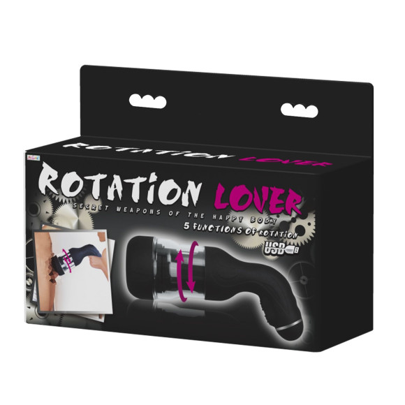 Мастурбатор-вагина с ротацией Rotation Lover Мастурбатор-вагина с ротацией Rotation Lover