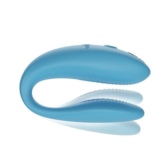 Бирюзовый вибромассажер для пар We-Vibe Sync Go Бирюзовый вибромассажер для пар We-Vibe Sync Go