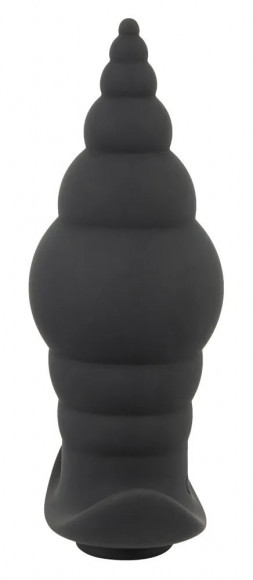 Черная анальная вибропробка RC Butt Plug - 9,6 см. Черная анальная вибропробка RC Butt Plug - 9,6 см.