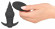 Черная анальная вибропробка RC Butt Plug - 9,6 см. Черная анальная вибропробка RC Butt Plug - 9,6 см.