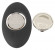 Черная анальная вибропробка RC Butt Plug - 9,6 см. Черная анальная вибропробка RC Butt Plug - 9,6 см.