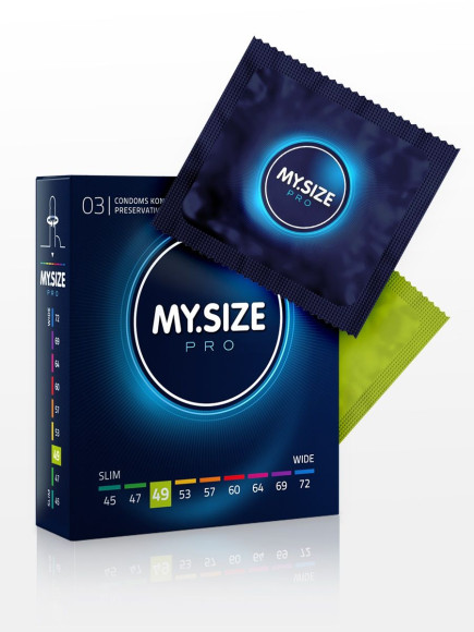 Презервативы MY.SIZE размер 49 - 3 шт. Презервативы MY.SIZE размер 49 - 3 шт.