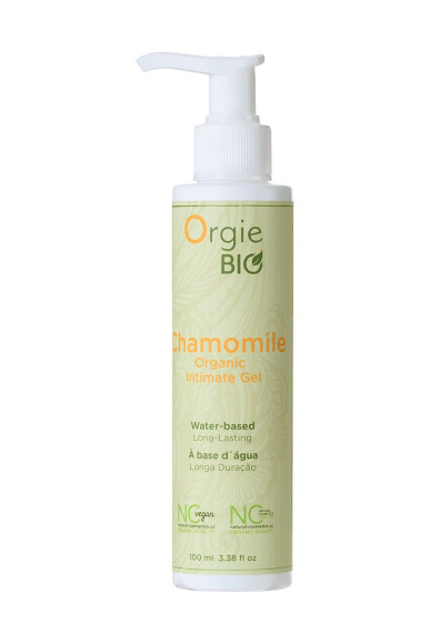 Органический интимный гель ORGIE Bio Chamomile с экстрактом ромашки - 100 мл. Органический интимный гель ORGIE Bio Chamomile с экстрактом ромашки - 100 мл.