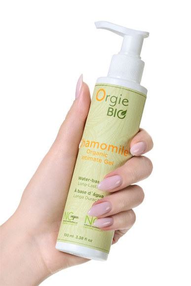 Органический интимный гель ORGIE Bio Chamomile с экстрактом ромашки - 100 мл. Органический интимный гель ORGIE Bio Chamomile с экстрактом ромашки - 100 мл.
