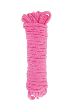 Розовая веревка для связывания Sweet Caress Rope - 10 метров Розовая веревка для связывания Sweet Caress Rope - 10 метров