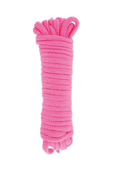 Розовая веревка для связывания Sweet Caress Rope - 10 метров Розовая веревка для связывания Sweet Caress Rope - 10 метров