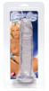 Прозрачный фаллоимитатор Medium Dong - 19,5 см. Прозрачный фаллоимитатор Medium Dong - 19,5 см.