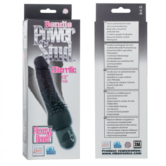 Вибратор Bendie Power Stud - Cliterrific Вибратор Bendie Power Stud - Cliterrific